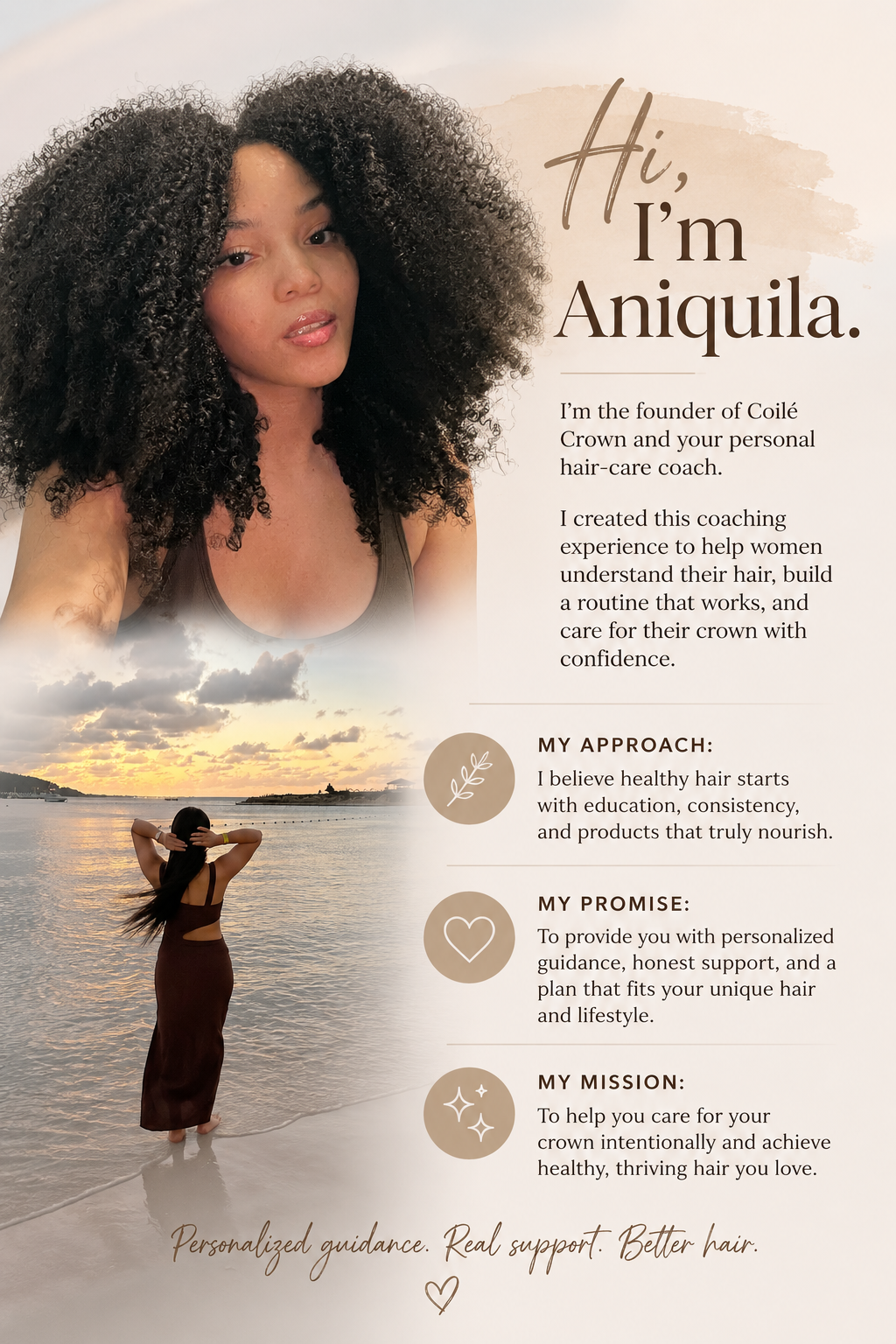 1-on-1 Personalized Hair Care Coaching
