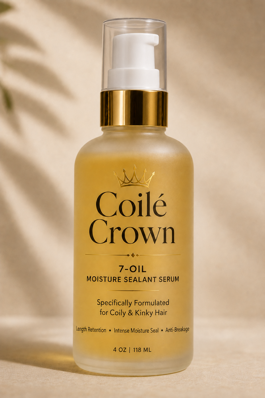 7-Oil Moisture Sealant Serum for Coily & Kinky Hair