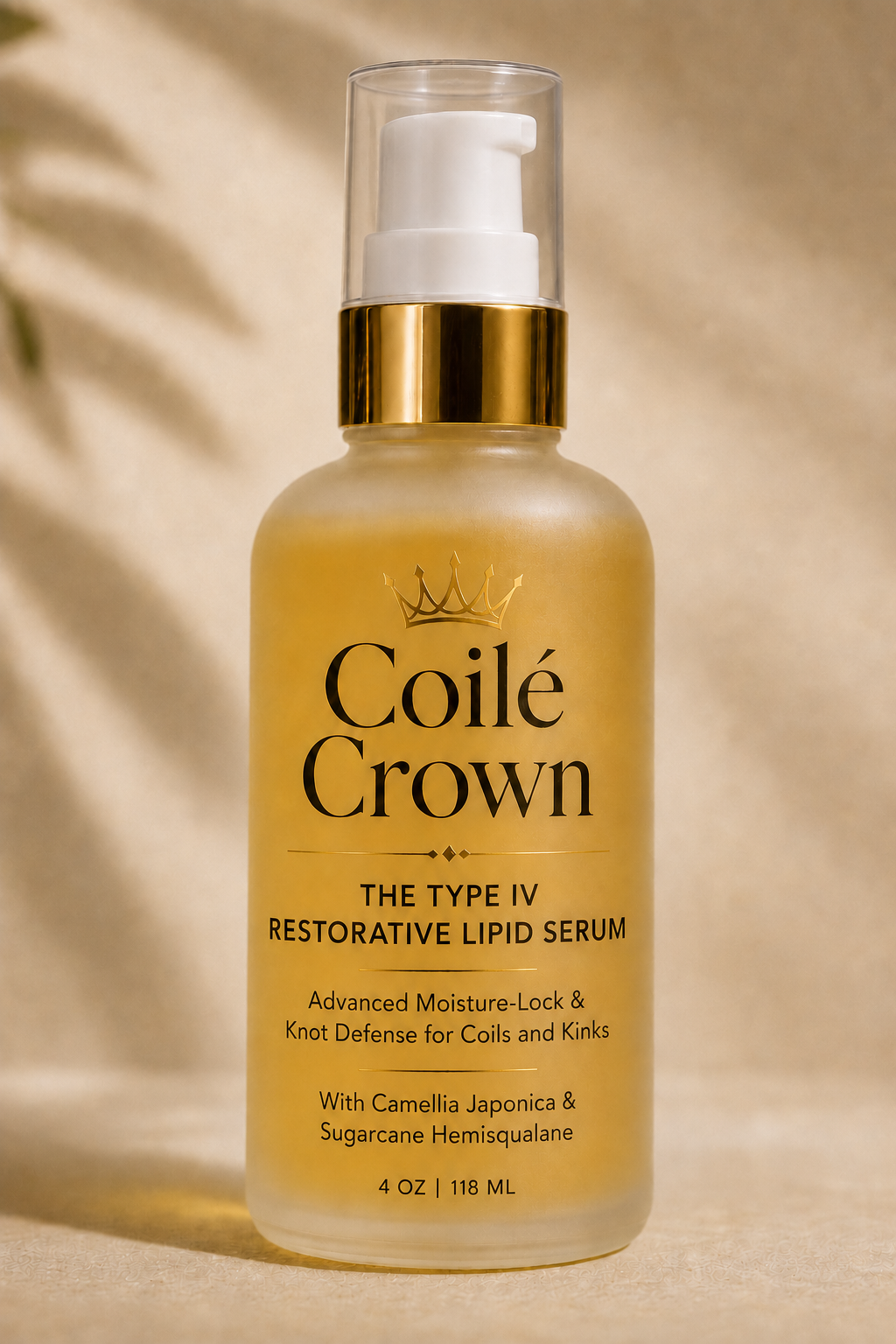 Type IV Restorative Lipid Serum for Coily & Kinky Hair