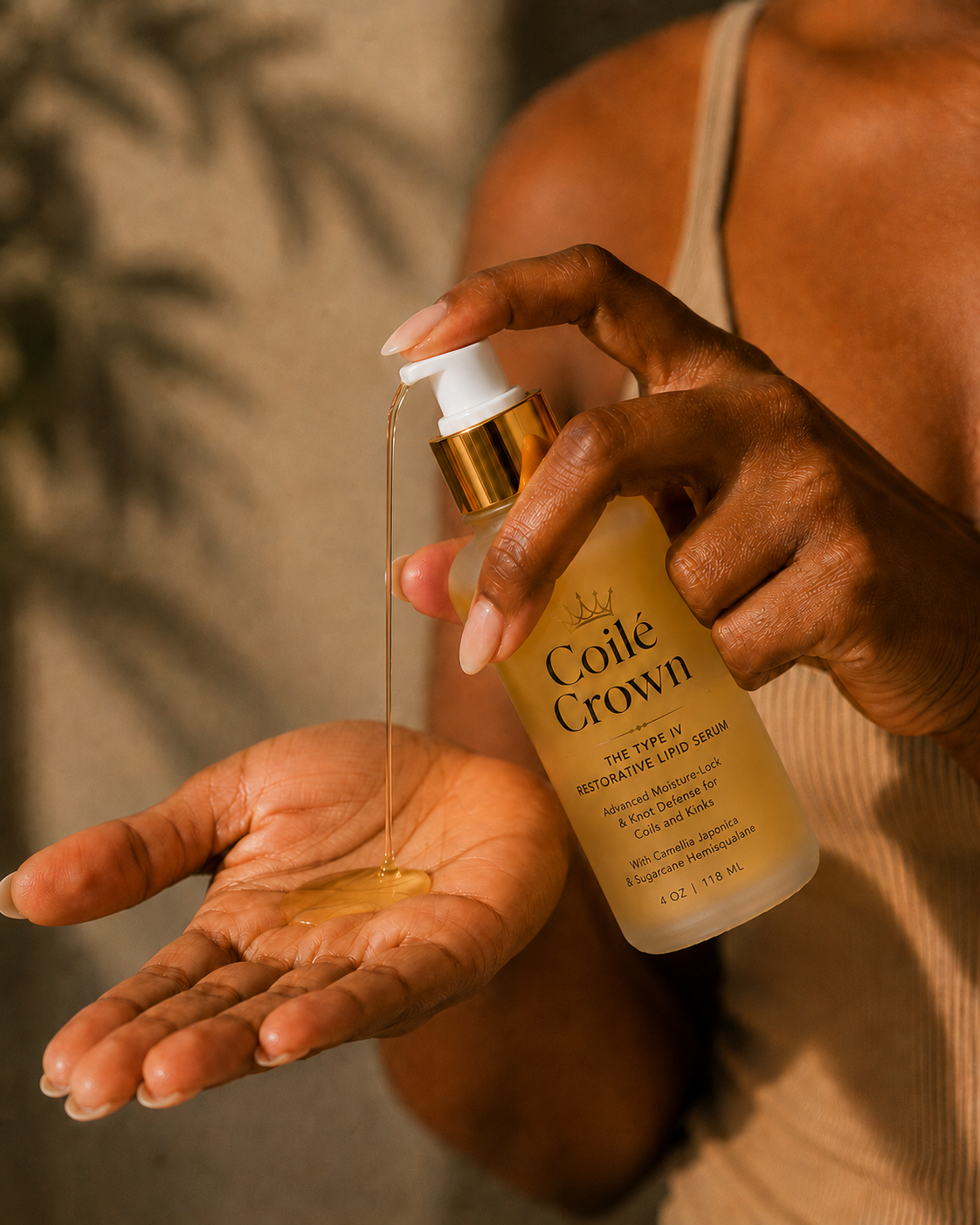 Type IV Restorative Lipid Serum for Coily & Kinky Hair